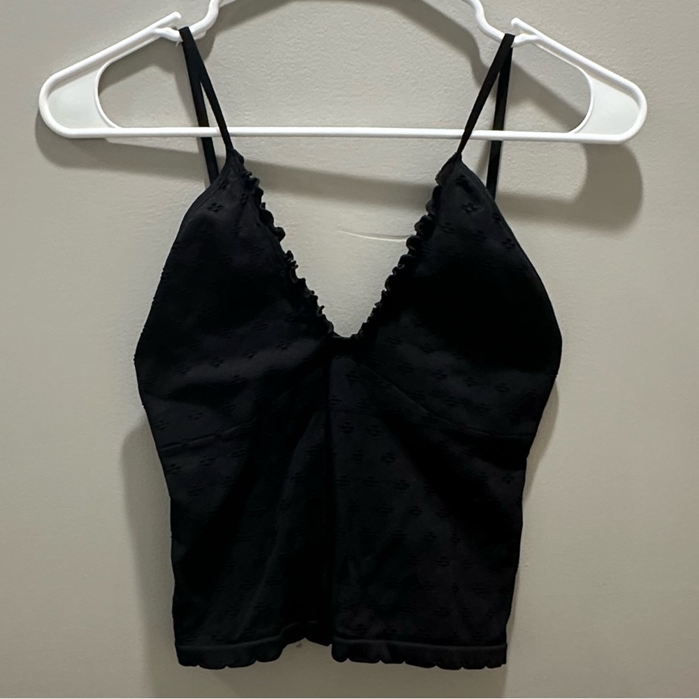 Free People Black Tank Top